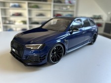 Audi RS4 Avant ABT Tuning Blau Asien exklusiv 1:18 GT Spirit  KJ031 Modellauto