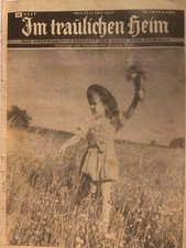 Heft  "Im traulichen Heim", Das Unterhaltungsblatt für Haus und Familie