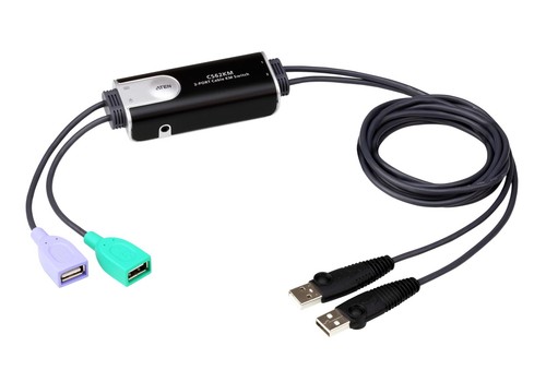 Aten cs62km port - cs62km, 2-port