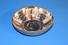 MEHRFARBIGE KERAMIK SCHALE  STUDIOKERAMIK  RITZMARKE Schale