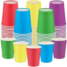 Pappbecher, 100 Stück, 260ml