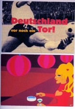 2 AK: Edgar #3834 Deutschland vor noch ein Tor! #4304 *Das deutsche Gesicht*