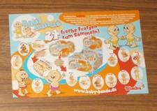 Seltene Werbung Simba BABY-BANDE Sammelfiguren #2 2008