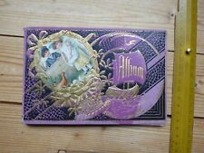 Poesiealbum mit mont. Oblaten-Bildern, Berg bei Starnberg um 1935