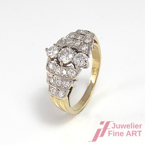 Ring 750 18k gelbgold 21 - -,