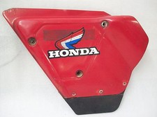 Orig. Seitendeckel links left Cover left Honda XL 185S   rot   XL 185 S