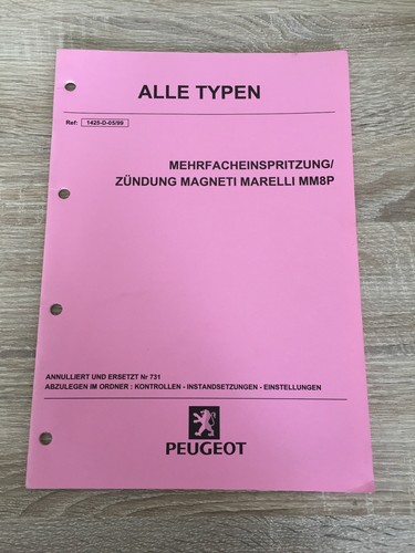 Werkstatthandbuch peugeot alle - peugeot,