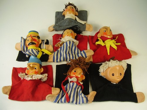 Ddr handpuppen mit - ddr, sandmann