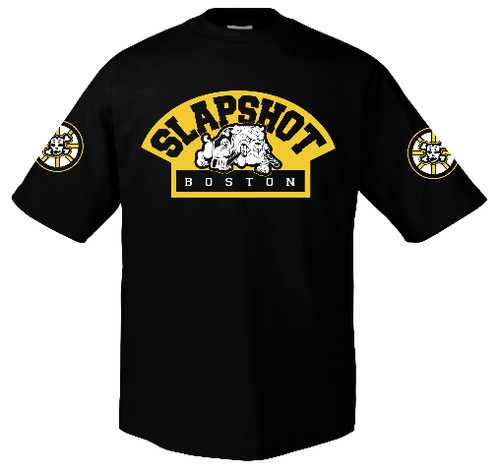 Slapshot bruins cup t shirt - bruins,