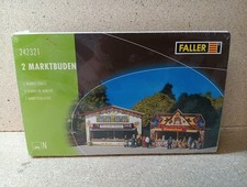 Spur N Faller 2 Marktbuden Neu