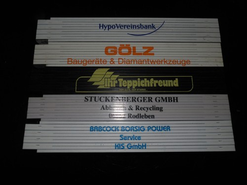 Kunststof zollstöcke - 5,