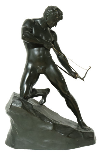 Alte keramik figur - alte,