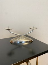 Kerzenständer Kerzenleuchter versilbert WMF IKORA ca. 1950