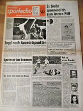 DEUTSCHES SPORTECHO 8. Dezember 1978 Handball-WM Fußball UEFA-Cup Eiskunstlaufen