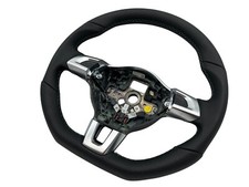 VW R Line Lenkrad Leder Sportlenkrad Golf 6 Passt CC original abgeflacht gelocht