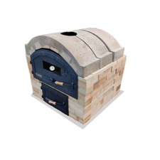 Holzbackofenbausatz Holzbackofen Bausatz 60x50 Indirekt Befeuert 3 Gewölben