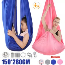 Therapieschaukel für Kinder Hängematte Sensorische Schaukel Indoor 150*280CM