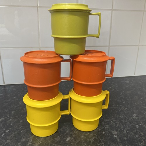 Vintage retro tupperware - vintage,