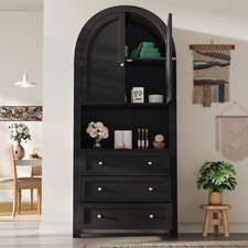180cm Bogen Hochschrank