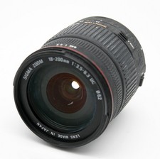 SIGMA DC Zoom 18-200mm 1:3.5-6.3 Objektiv Lens für Canon EF