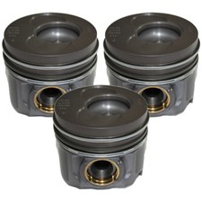 MAHLE 3x Kolben Kolbensatz Set