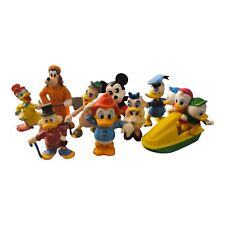 9x Disney Figuren 90er Vintage Donald Duck Ducktales Daysie Mickey Maus Dagobert