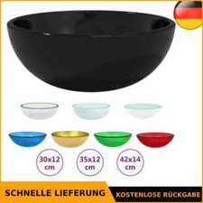 Waschbecken Hartglas