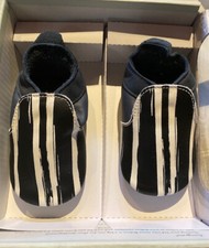 Bobux  Baby Krabbelschuhe Leder 0-3 Monate Neu in OVP