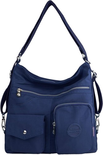 Damen nylon schultertasche - nylon,
