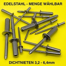 DICHTNIETEN EDELSTAHL VA A2