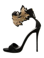 GIUSEPPE ZANOTTI Black Suede