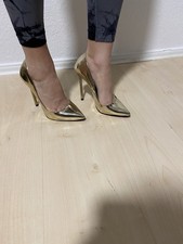 Goldene High Heels von Shoego