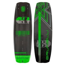BRUNELLI CARBON Wakeboard SET 145cm Board Boot Anfänger-Fortgeschrittene gruen