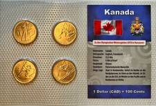4 x 25 Cents KANADA CANADA