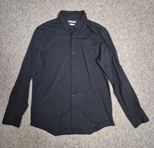 Zara Hemd Herren 42 L schwarz