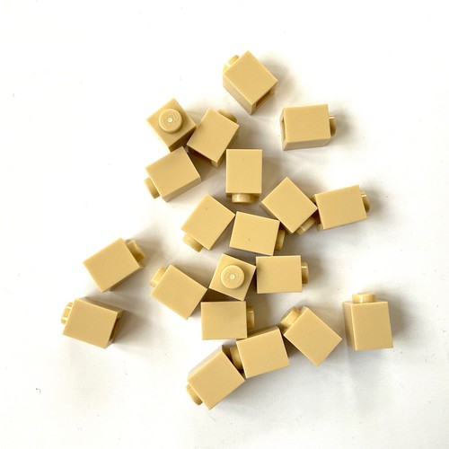 Lego bausteine 1x1 - bausteine, beige