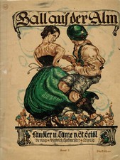 Noten ZITHER Original Ländler Schuhplattler Volksweisen altbayerische Tänze Rar