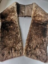 Web? Pelzkragen-Schal/Stola für Mantel/Jacke mit Satinfutter, sehr edle Optik