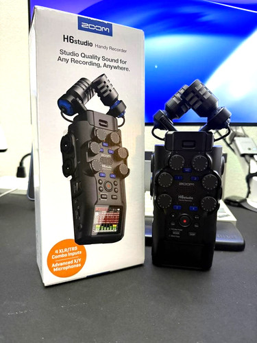 Zoom h6studio handheld - zoom,