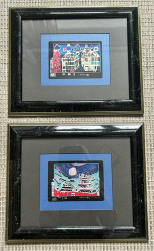 Hundertwasser bilder er - bilder, 2-er