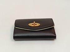 MULBERRY Darley Folded Multi-Card Geldbörse schwarz