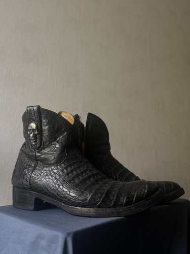 Stiefel santiag crocodile - stiefel,