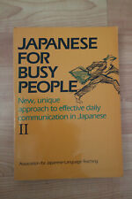 Japanese for Busy People II AJALT 1990 Taschenbuch Sehr Gut!!!