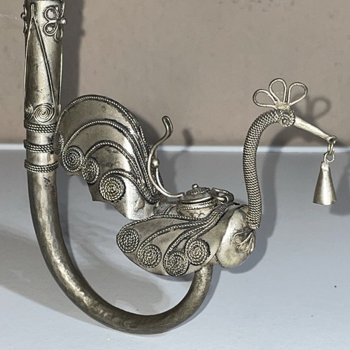 Pfeife florales muster - (silber)pfeife,florales,