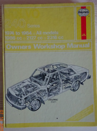 Haynes workshop manual - haynes, volvo