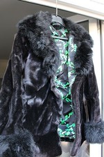 schöne Pelzjacke schwarz Nerz? wie Neu sucht neuen Träger ansehen lohnt sich TOP