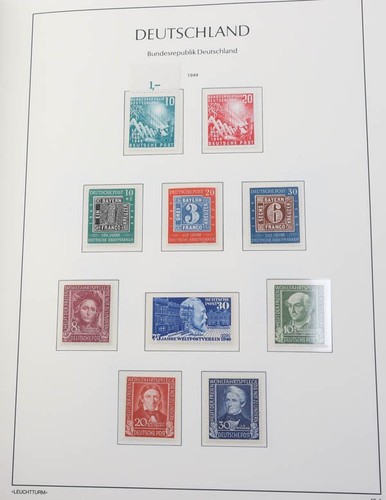 Bund 1949 bis - , postfrische