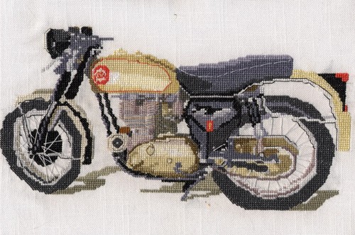 Bsa goldstar motorrad - goldstar, gezählt
