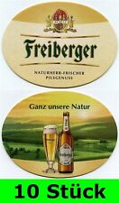 10 Stück Bierdeckel Brauerei Freiberger Brauhaus Freiberg für Bar Theke Tresen