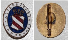 Ca. 100 Jahre alte emaillierte